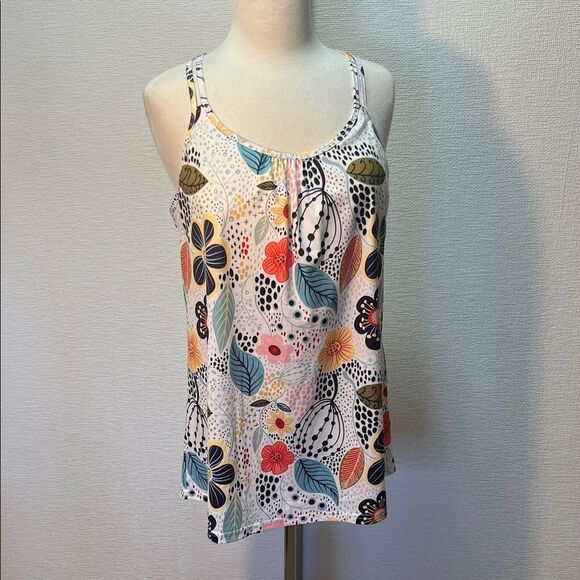 NWT Hibelle Floral Print Women's Tank Top - Picture 1 of 14